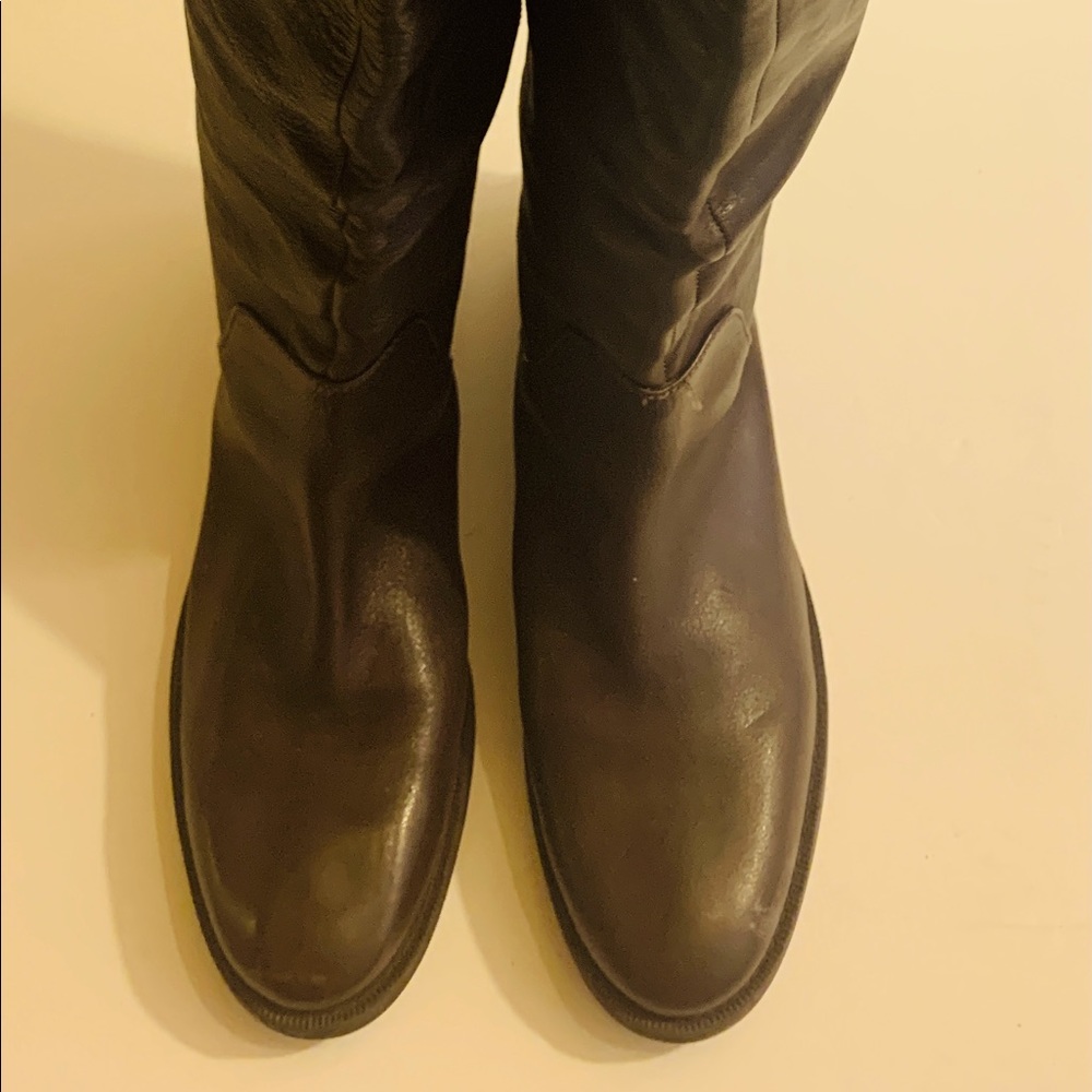 Enzo Angiolini Chocolate Brown Knee-High Boots